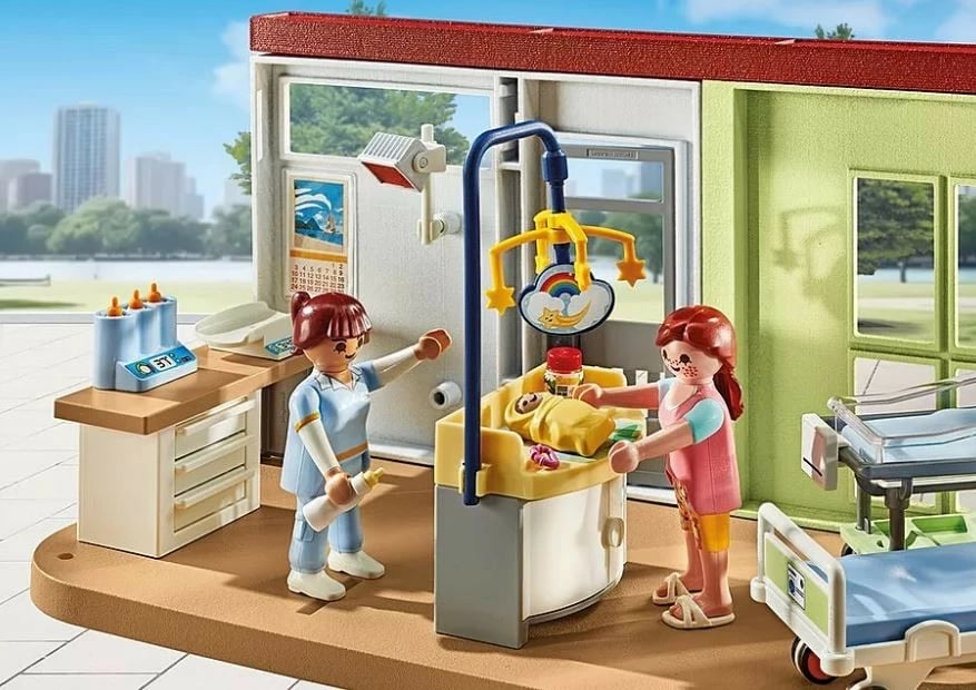 Set figurina Playmobil Action Heroes 71616 Maternity Ward, 62 pjesë