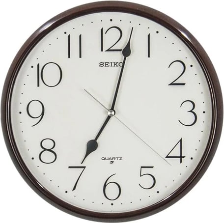 Orë muri SEIKO CLOCKS QXA651B, kafe