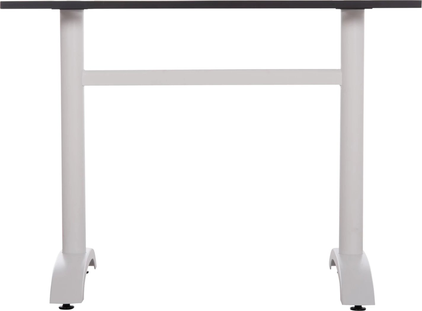 Baza për tavolinë metalike, e bardhë, me rregullues lartësie, 100x60x73cm