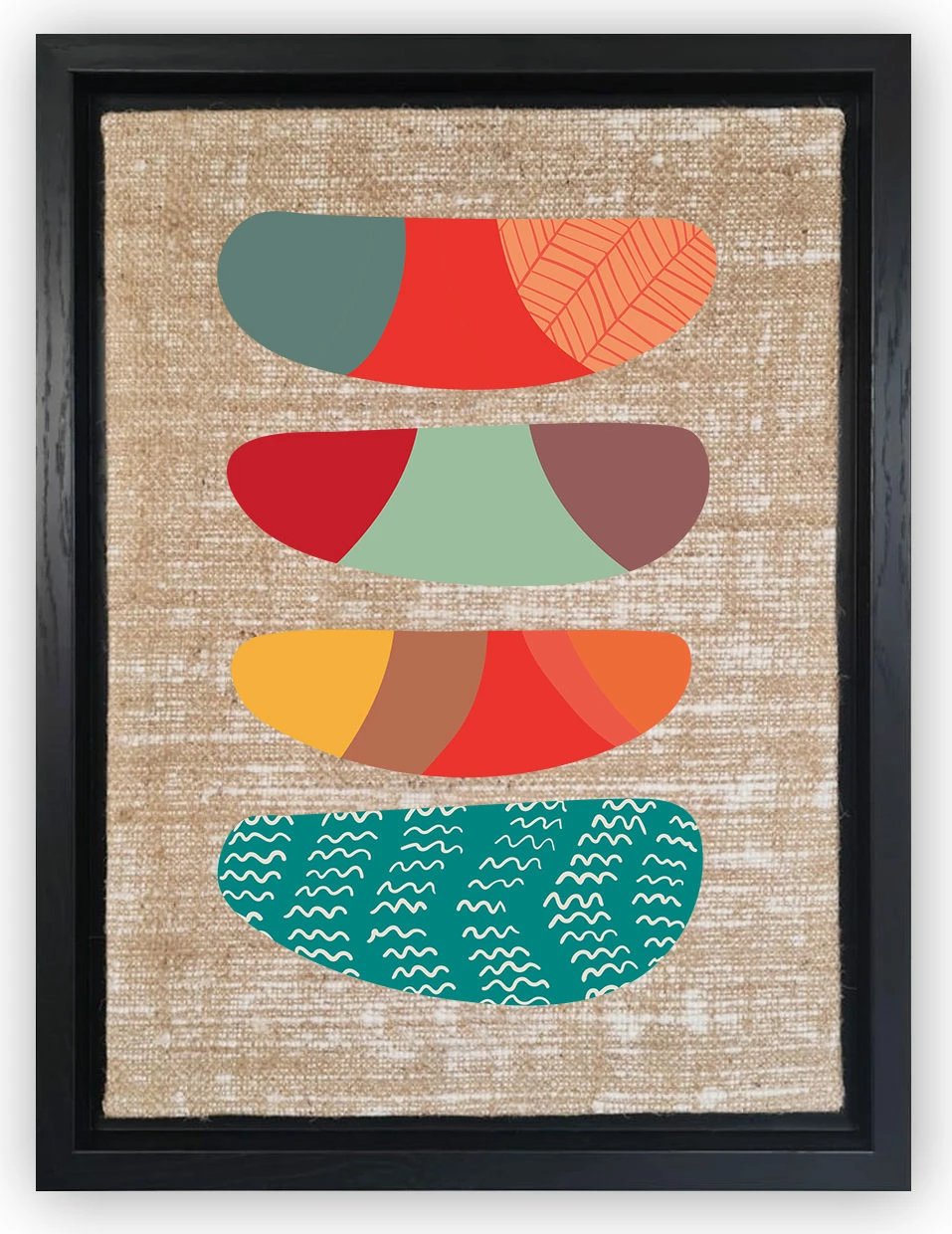 Pikturë dekorative në kanavacë, shumëngjyrëshe, Wallity LSJ3319360938103, 36x46cm