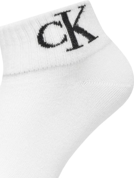 Çorape Calvin Klein Jeans femra, të bardha