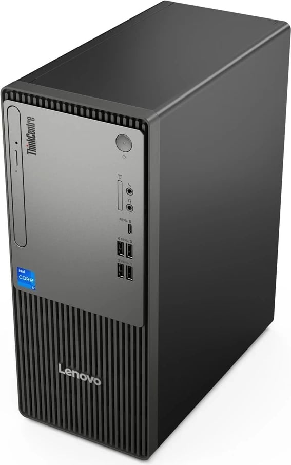 Kompjuter Lenovo ThinkCentre neo 50t, Intel Core i3 i3-14100, 8 GB RAM, 256 GB SSD, Windows 11 Pro, Zi, Gri