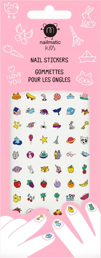 Sticker për thonj për fëmijë Nailmatic Happy Nails