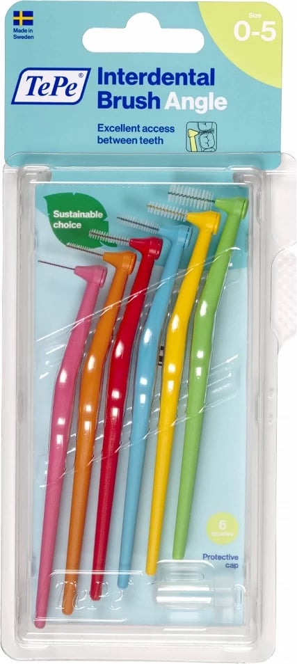Set furça interdentale TePe Starter Mix 0.4-0.8mm, 6 copë Set furça interdentale TePe Starter Mix 0.4-0.8mm, 6 copë