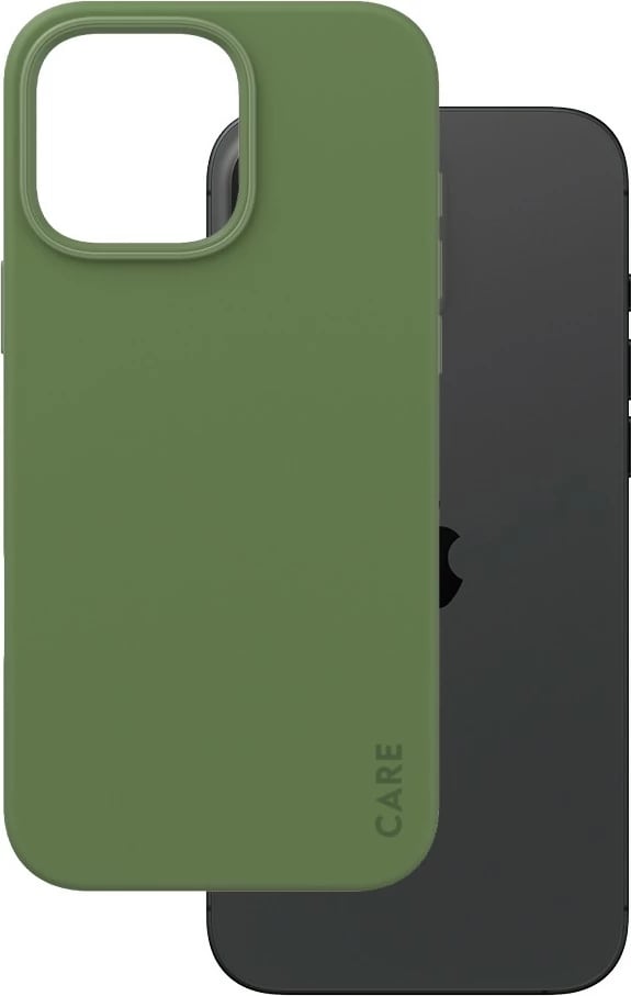 Mbështjellës PanzerGlass CARE Case MagSAFE për iPhone 16 Pro Max, e gjelbër