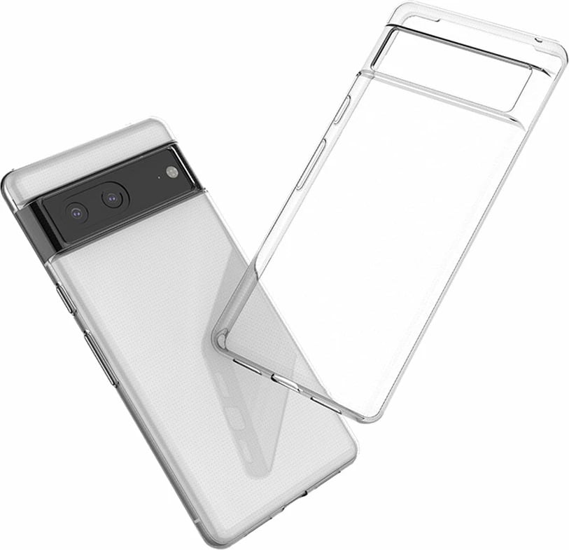 Mbështjellës Hurtel Ultra Clear 0.5mm për Google Pixel 7a, Transparent