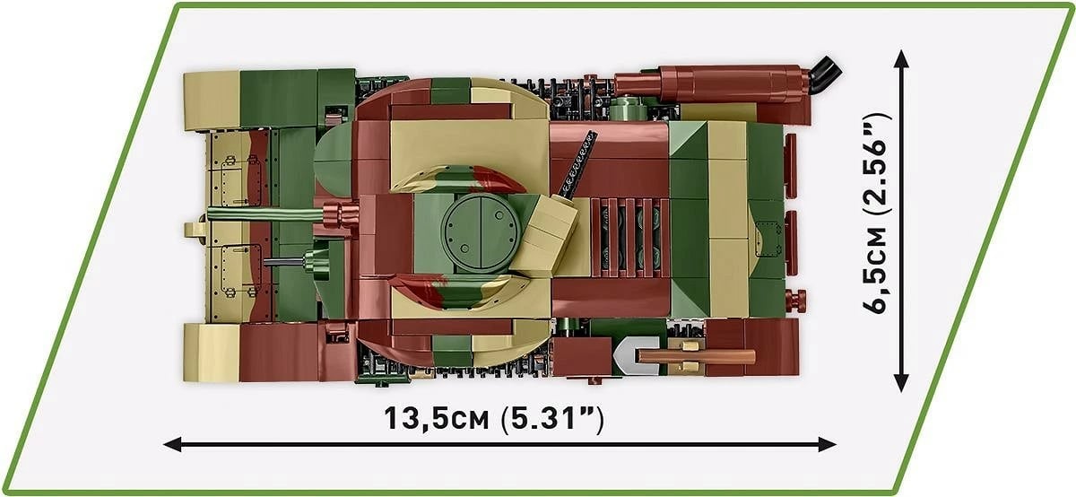 Set ndërtimi Cobi Klocki Type 95 Ha-Go, 1:35, 380 pjesë, me figurë ushtari japonez