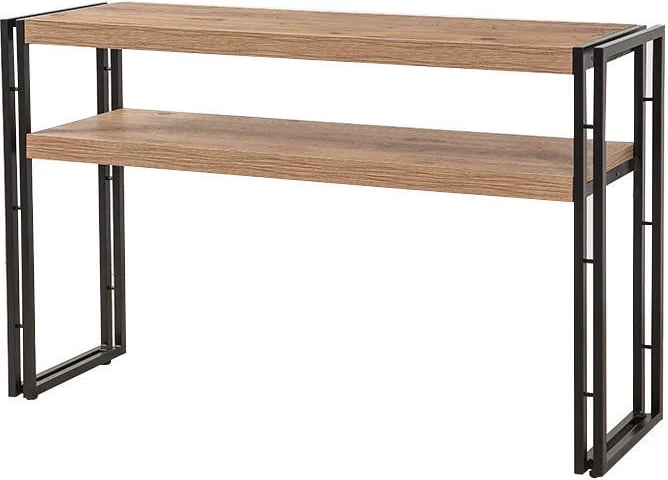 Komodë Cosmo, ngjyrë Atlantic Pine dhe e zezë