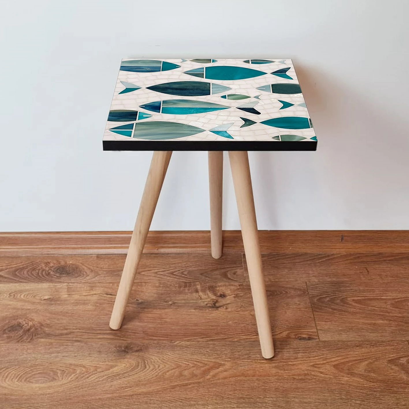 Tavolinë anësore Skye Decor, Shp269, blu