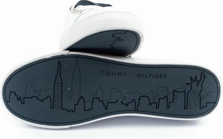Këpucë për meshkuj Tommy Hilfiger, të bardha