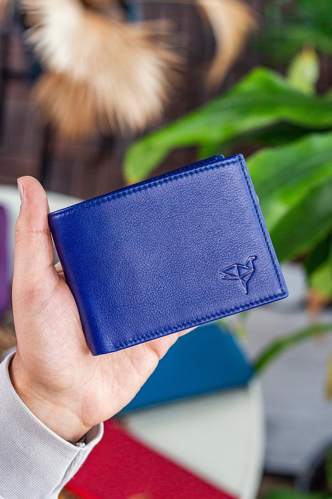 Portofol për meshkuj, ngjyrë navy blue, Zoozie Bags, Arsenal