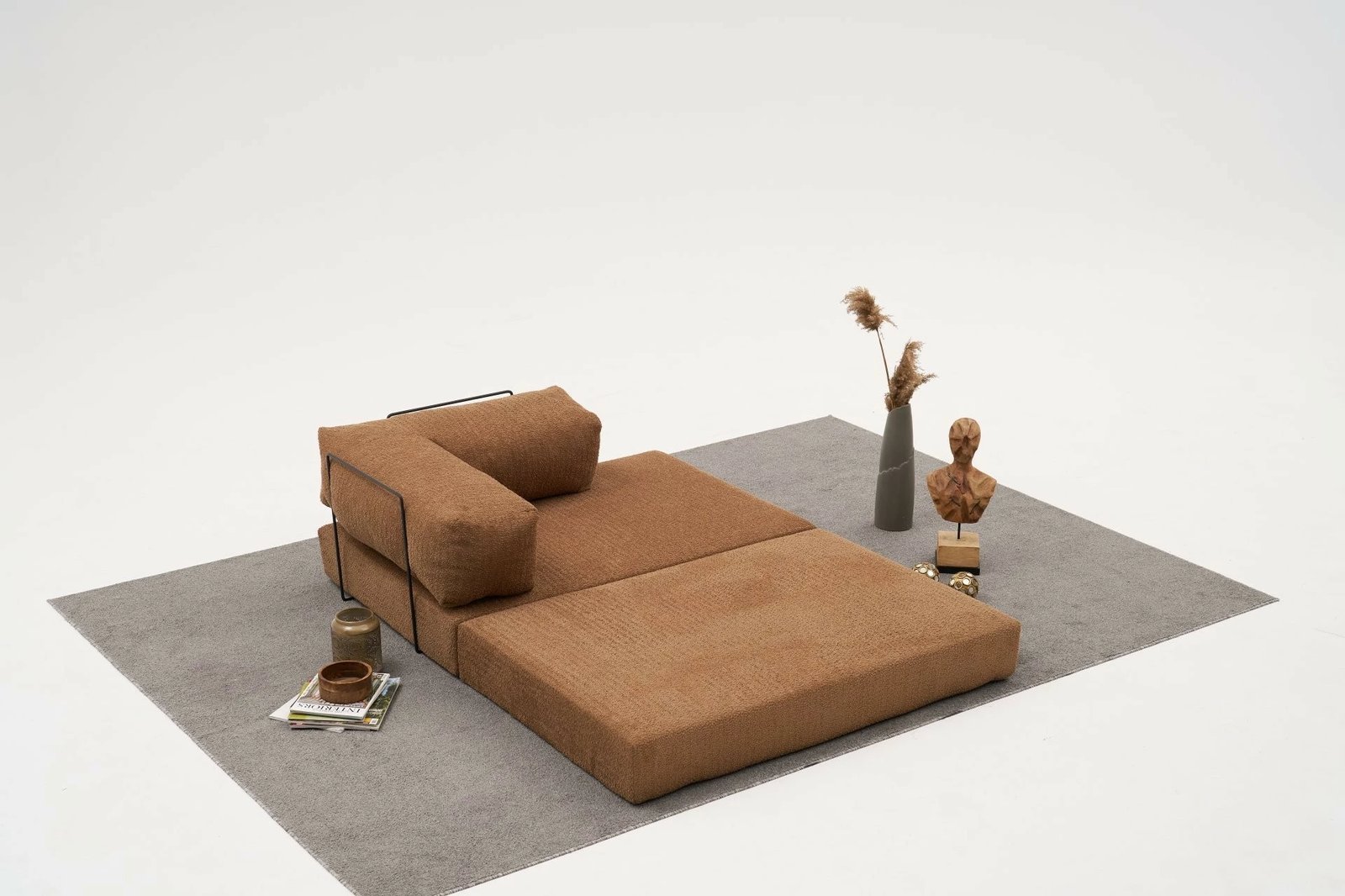 Kënd-sofë Comfort, kafe, Atelier del Sofa