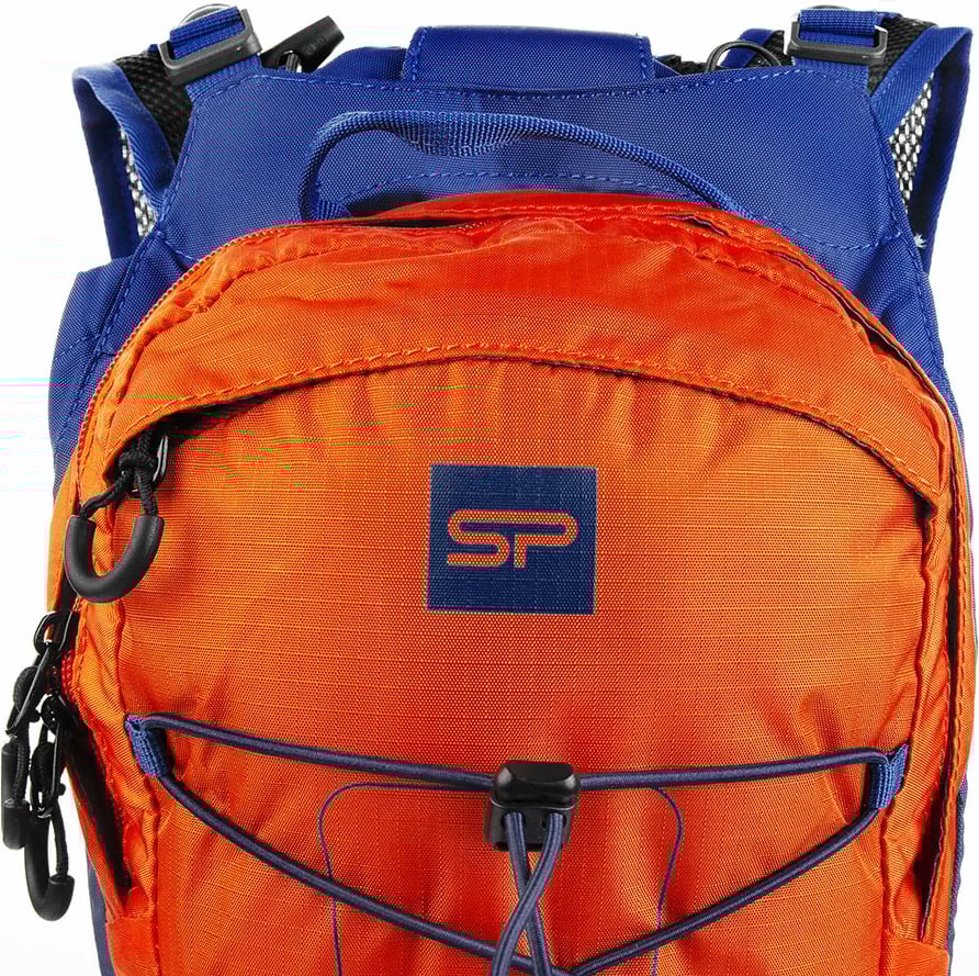 Çantë shpine Spokey unisex, portokalli-kaltër
