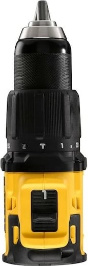 Aku-shurubullues DeWALT DCD709N-XJ, brushless, 18V, Li-Ion, zi/verdhë