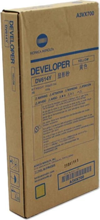 Zhvillues, Konica Minolta DV-614, kod OEM A3VX700, e verdhë