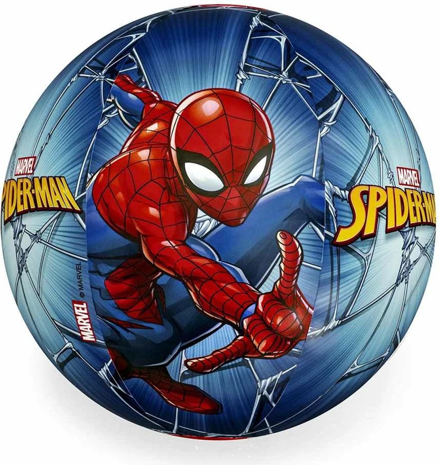 Top plazhi i fryrë, Bestway, Spider Man II, 51 cm, blu
