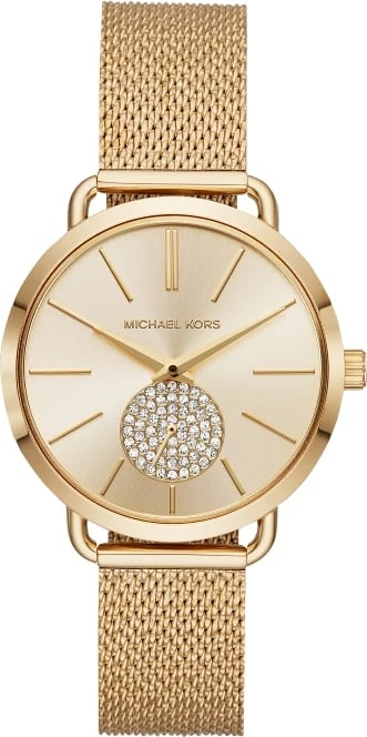 Orë dore MICHAEL KORS MK3844 për femra, e artë