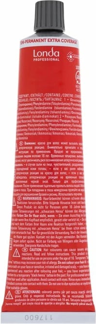 Ngjyrë për flokë për femra Londa Professional Demi-Permanent Colour Extra Coverage 7/07 kafe 60ml