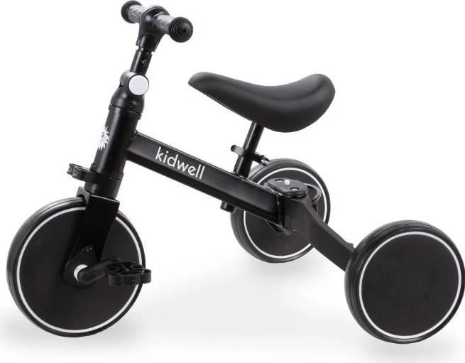 Biçikletë për fëmijë Kidwell, Pico 3në1, e zezë