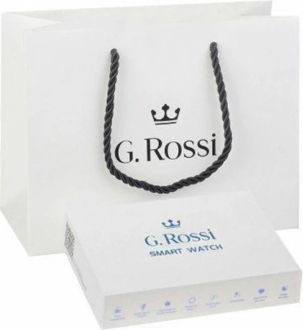 Smartwatch unisex G. Rossi, e zezë
