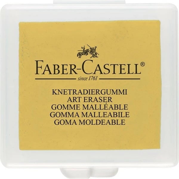 Set gomash artistike Faber-Castell 127321, 3 copa, blu, kuqe, verdhë