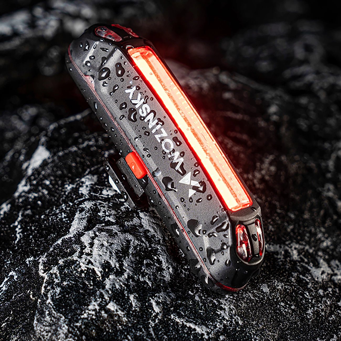 Set drita biçiklete Wozinsky WSBLB2, 400 lm, USB-C, e zezë