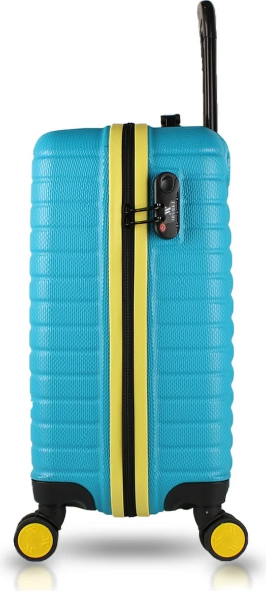 Valixhe udhëtimi, ngjyrë turquoise, Zoozie Bags, 56x34x26 cm