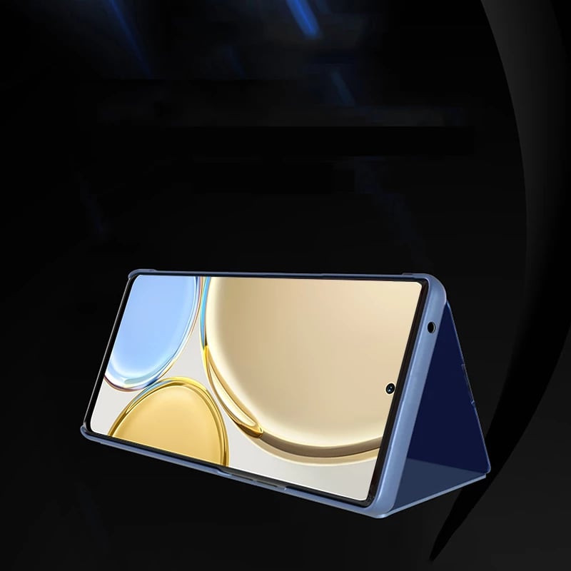 Mbështjellës Hurtel Clear View Case për Honor X9/X9 5G/X30/Magic4 Lite, i zi, flip cover