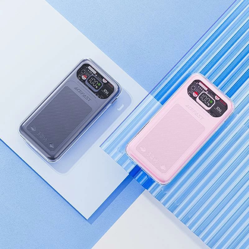 Powerbank Acefast M1 Sparkling Series 10000mAh, 30W, Gri