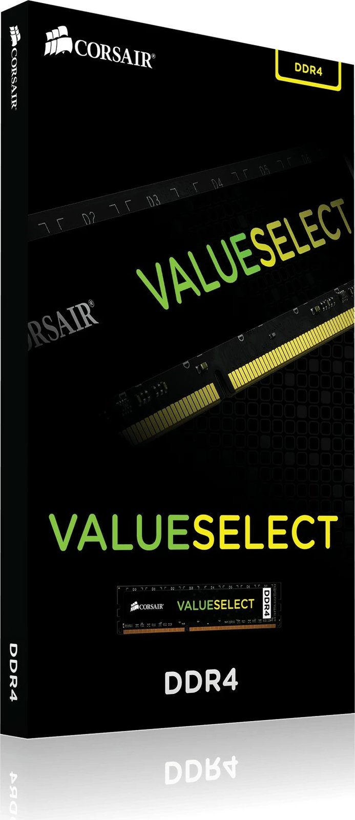 RAM Memorje Corsair Value Select 16GB DDR4 2666MHz, e zezë