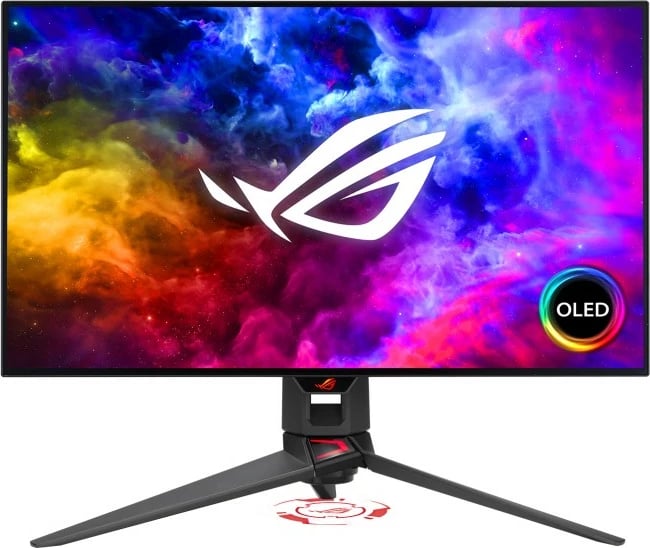Monitor ASUS ROG Swift OLED PG27AQDM 26.5 inç WQHD, FreeSync Premium, i zi