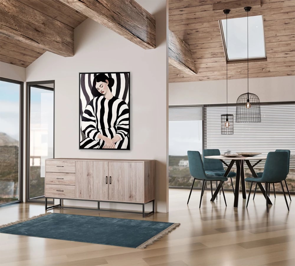 Tavolinë Nature, ngjyrë lisi, 120x120x75cm