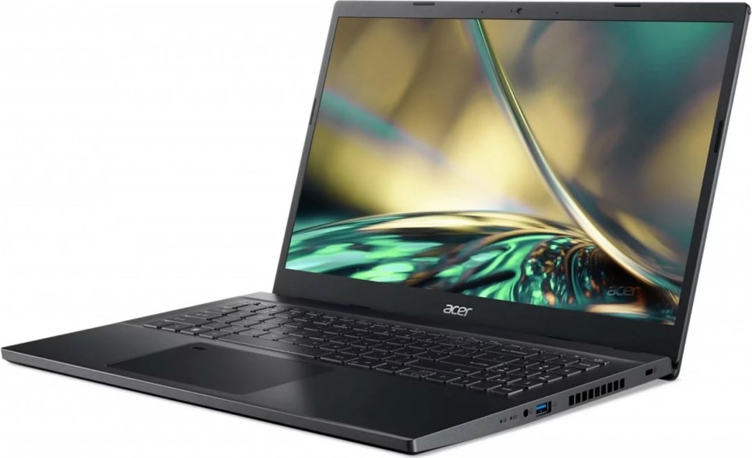 Laptop gaming Acer Aspire 7 A715-76G-5303, 15.6", Intel Core i5-12450H, 16GB RAM, 512GB SSD, GeForce RTX 3050, i zi