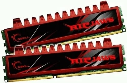 RAM Memorje G.Skill Ripjaws 8GB (2x4GB) DDR3 1600MHz, e kuqe