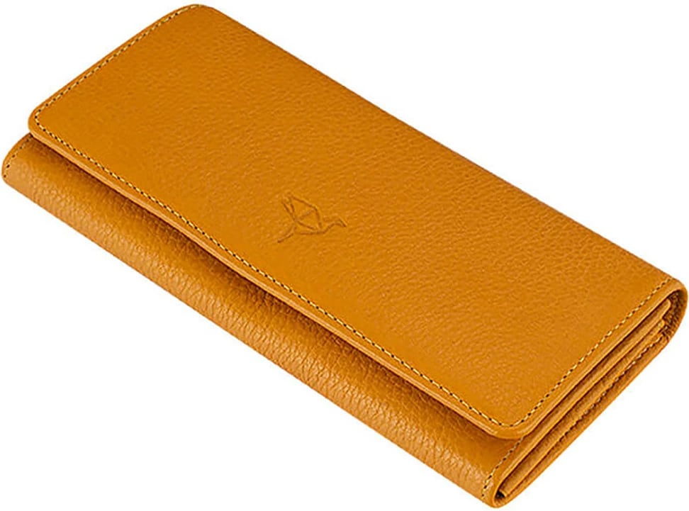 Portofol për gra, ngjyrë mustard, Zoozie Bags, Angel