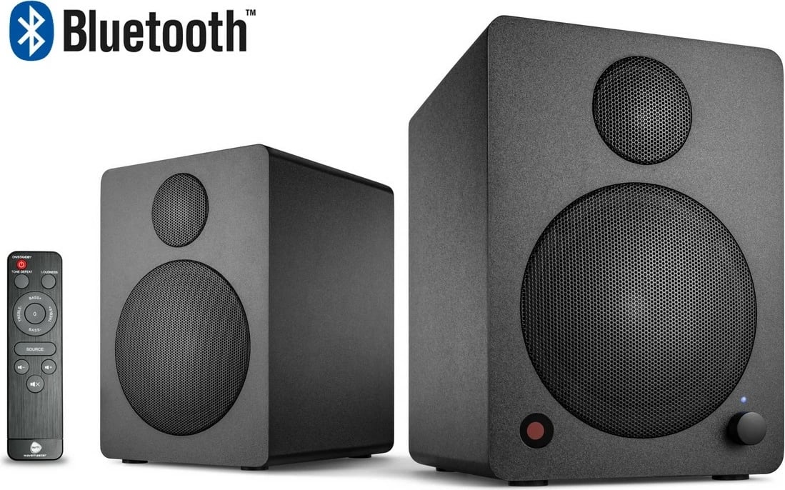 Sistem zëri wireless Wavemaster CUBE MINI NEO, 2.0 kanale, 36W, Bluetooth, e zezë