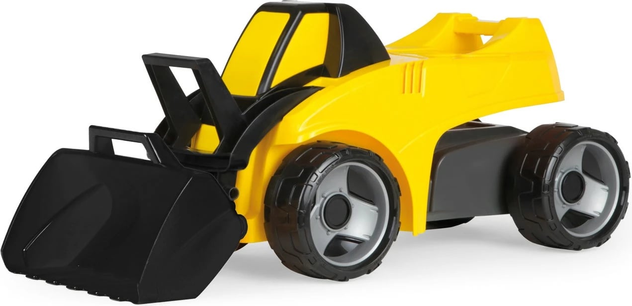 Lodër ride-on Lena Giga Trucks Loader, plastikë ABS, e verdhë/zezë