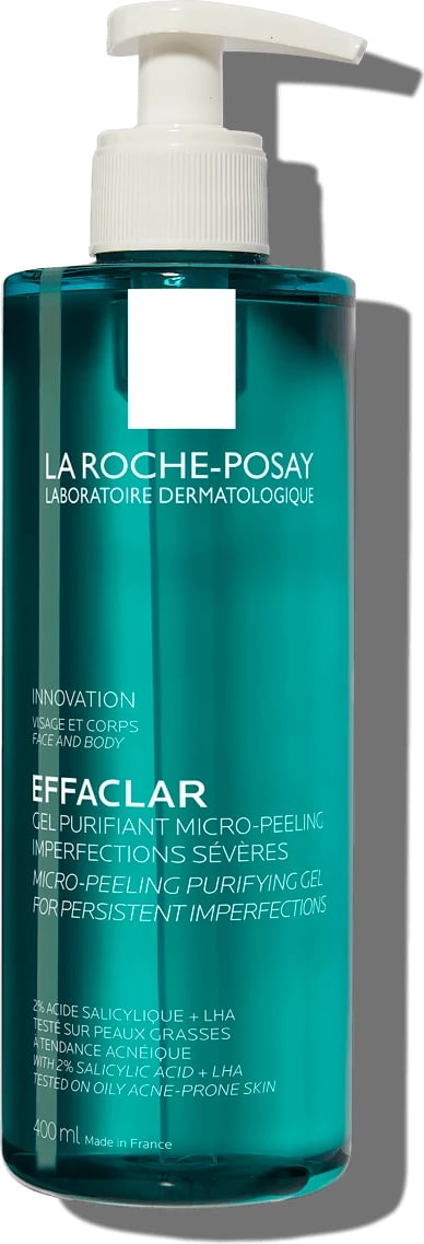 Pastrues për fytyrë La Roche-Posay Effaclar Micro-Peeling Purifying Gel, 400ml