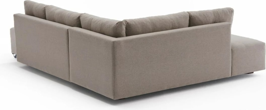 Kënd divan-krevat Atelier del Sofa, kënd majtas, ngjyrë krem