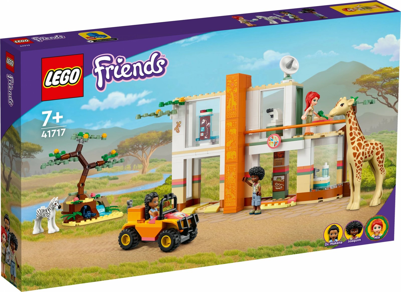 Set ndërtimi LEGO Friends Mia's Wildlife Rescue, 430 pjesë, shumëngjyrësh