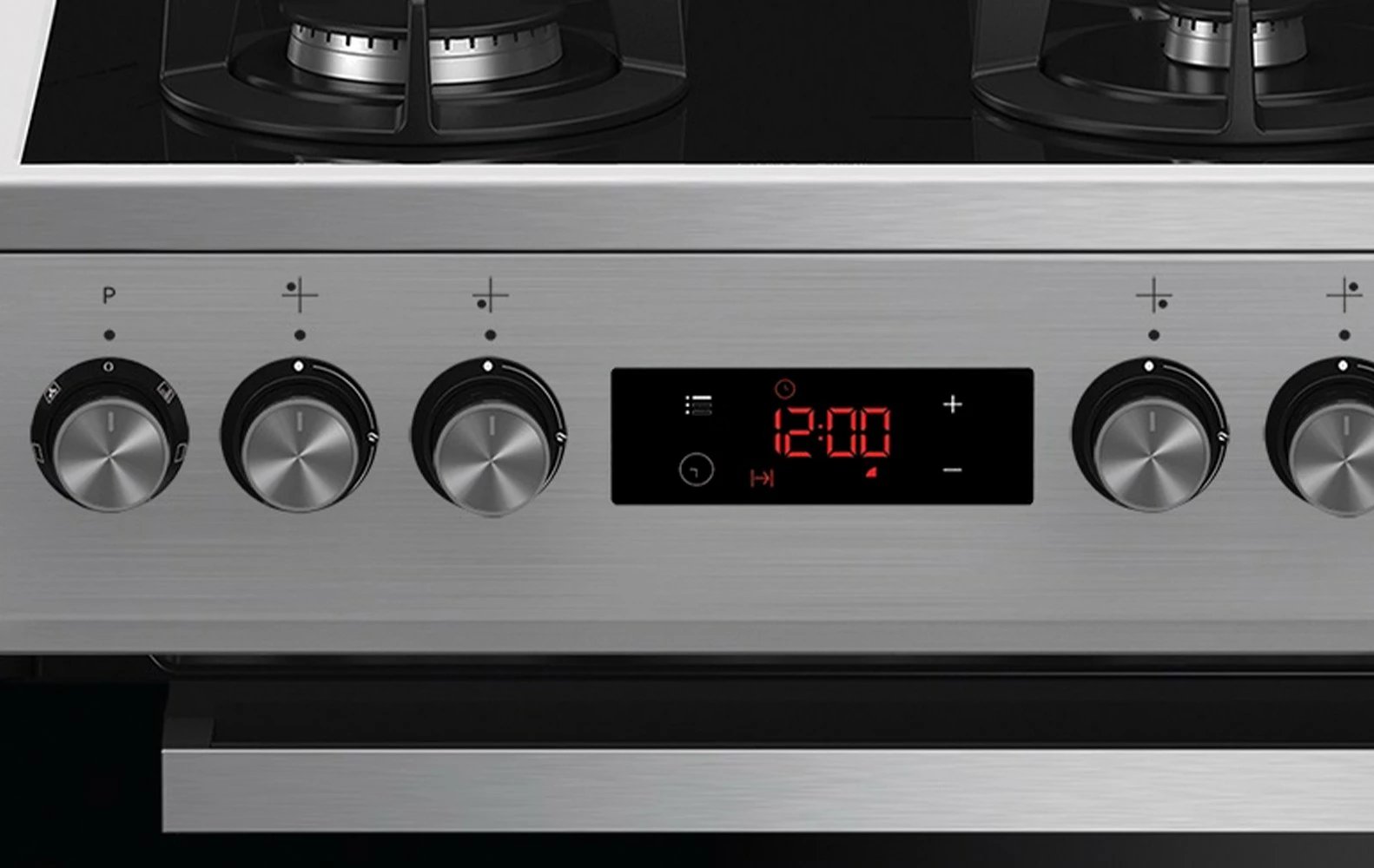 Furrë dhe pianurë Beko FSMT55330DXDS, 60L, inox, gaz dhe rrymë