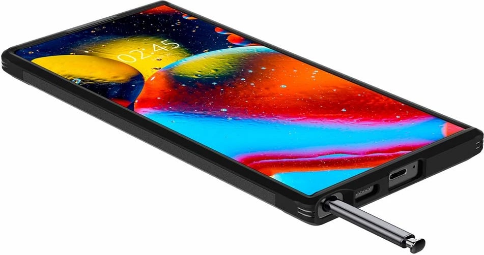 Mbështjellës Spigen Tough Armor për Samsung Galaxy S22 Ultra, i zi