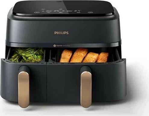 Frytkownicë Philips NA352/00, pa yndyrë, e zezë/ari