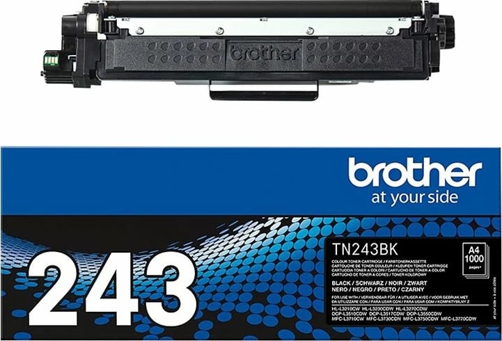 Toner Brother TN-243BK, i zi, deri 1,000 faqe