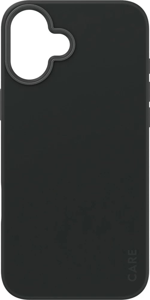 Mbështjellës PanzerGlass CARE Case Fashion MagSAFE për iPhone 16 Plus, e zezë