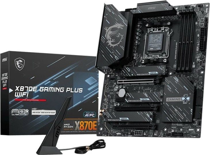 Pllakë amë MSI X870E GAMING PLUS WIFI, Socket AM5, DDR5, ATX