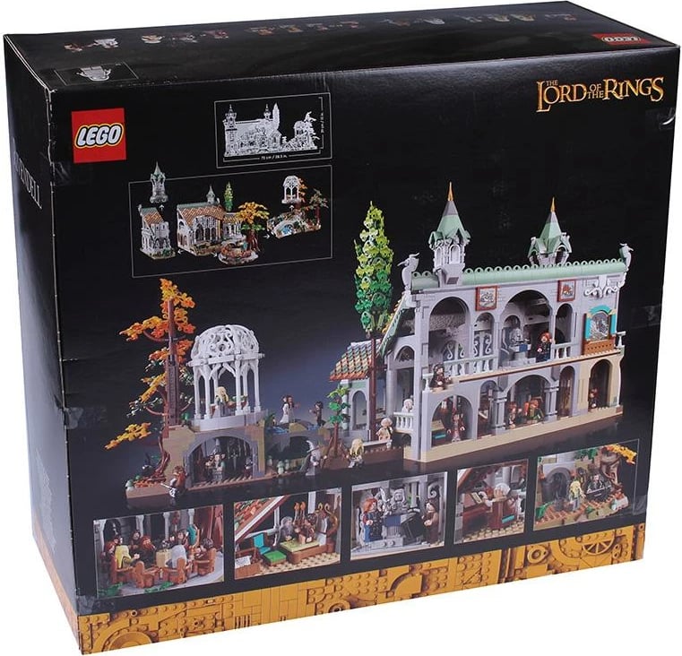 set LEGO Icons Lord of the Rings Rivendell 10316, 6167 pjesë, 18+