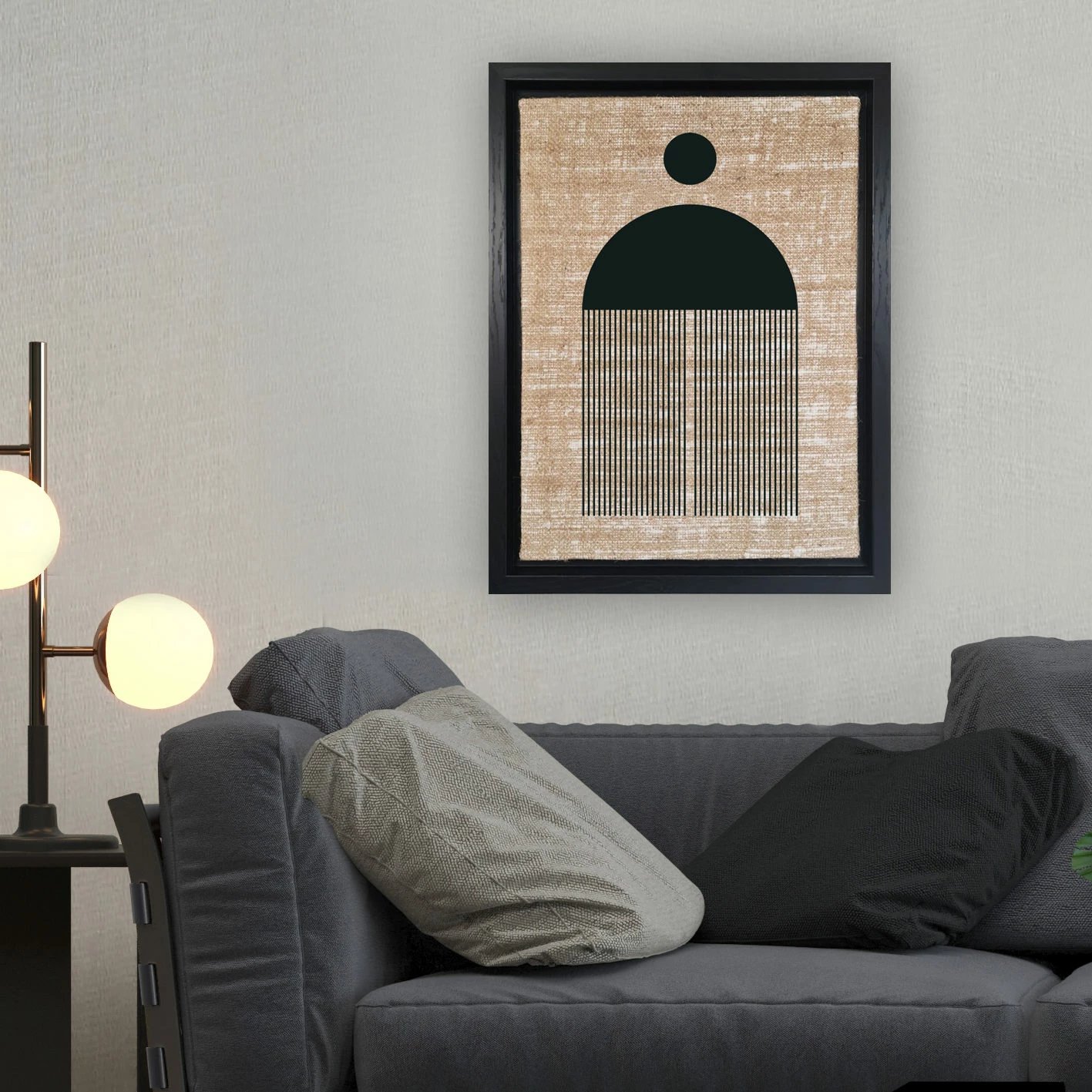 Pikturë dekorative në kanavacë, shumëngjyrëshe, Wallity, LSJ3319360938102 - 4666, 46x66cm