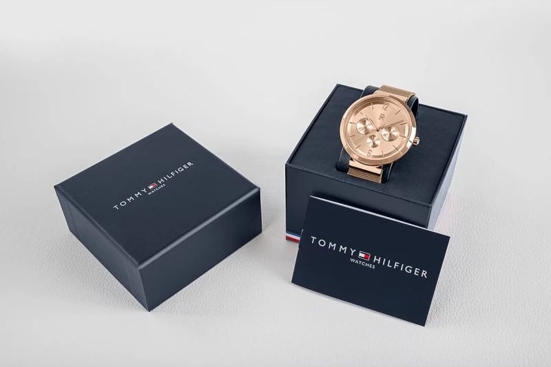 Orë dore për femra Tommy Hilfiger, rozë gold