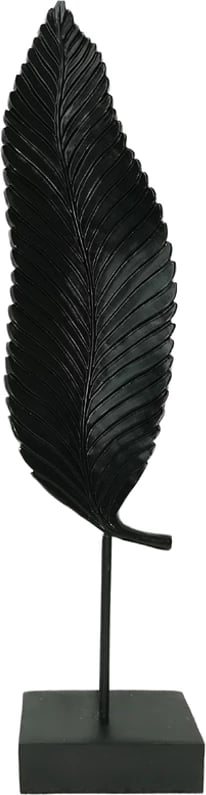 Dekor UMI Totem, polirezine, metal, e zezë, 13x9x57cm